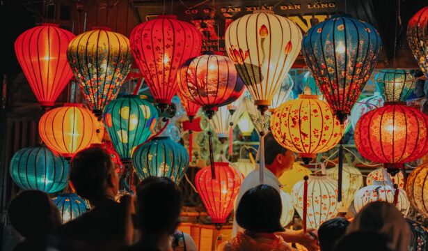 Colourful lanterns