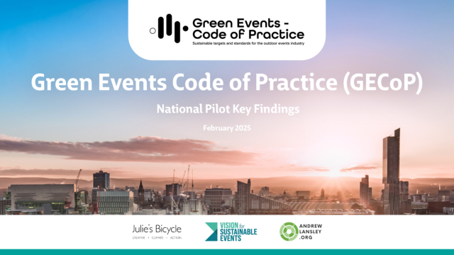 Manchester City Scape with the Green events code of practice logo